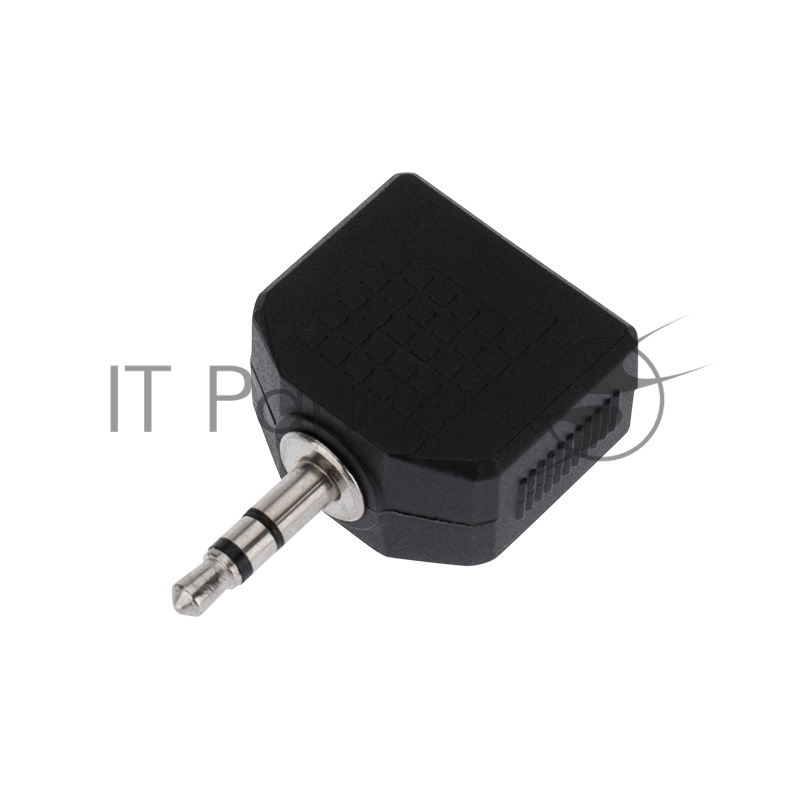 Переходник Rexant (14-0423)/251767 ПЕРЕХОДНИК штекер 3.5мм стерео - 2гнезда 3.5мм стерео