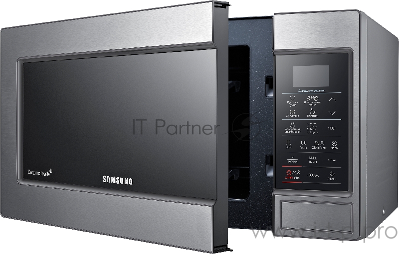 Микроволновая Печь Samsung GE83MRTS 23л. 800Вт серебристый