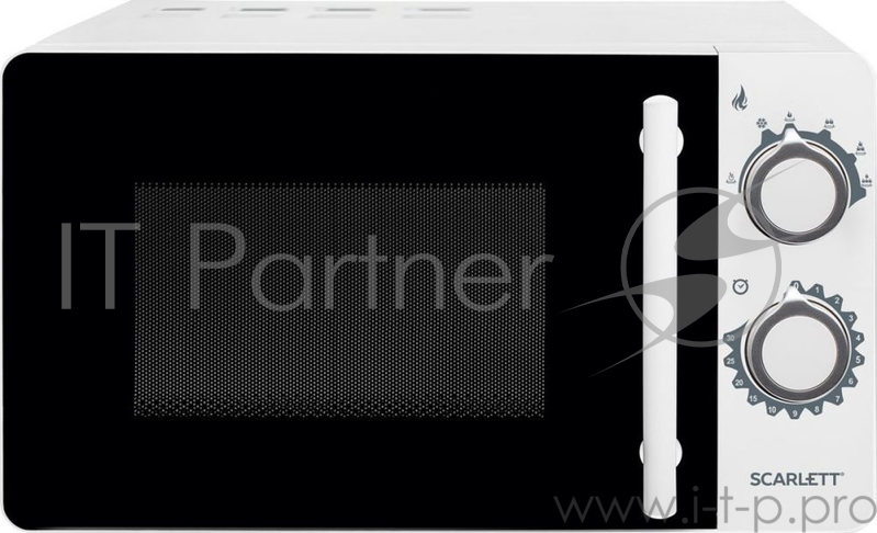 Микроволновая Печь Scarlett SC-MW9020S05M 20л. 700Вт белый/черный