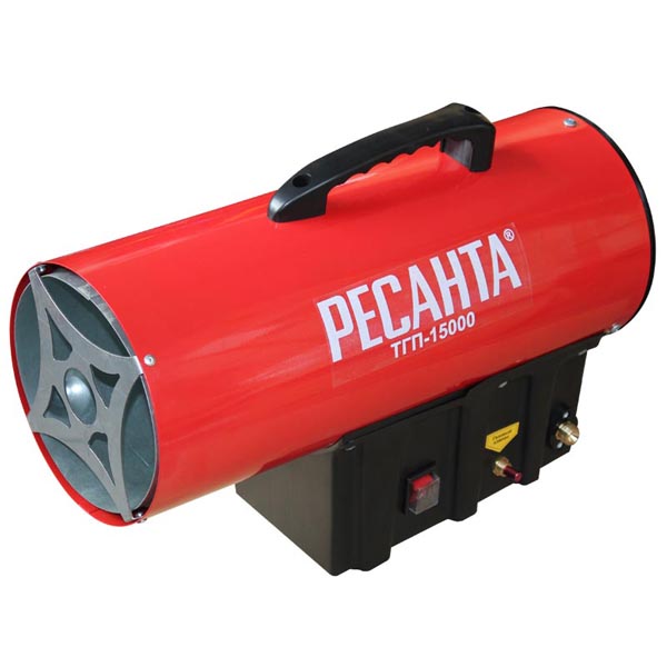 Тепловая пушка газовая Ресанта ТГП-15000 18000Вт красный