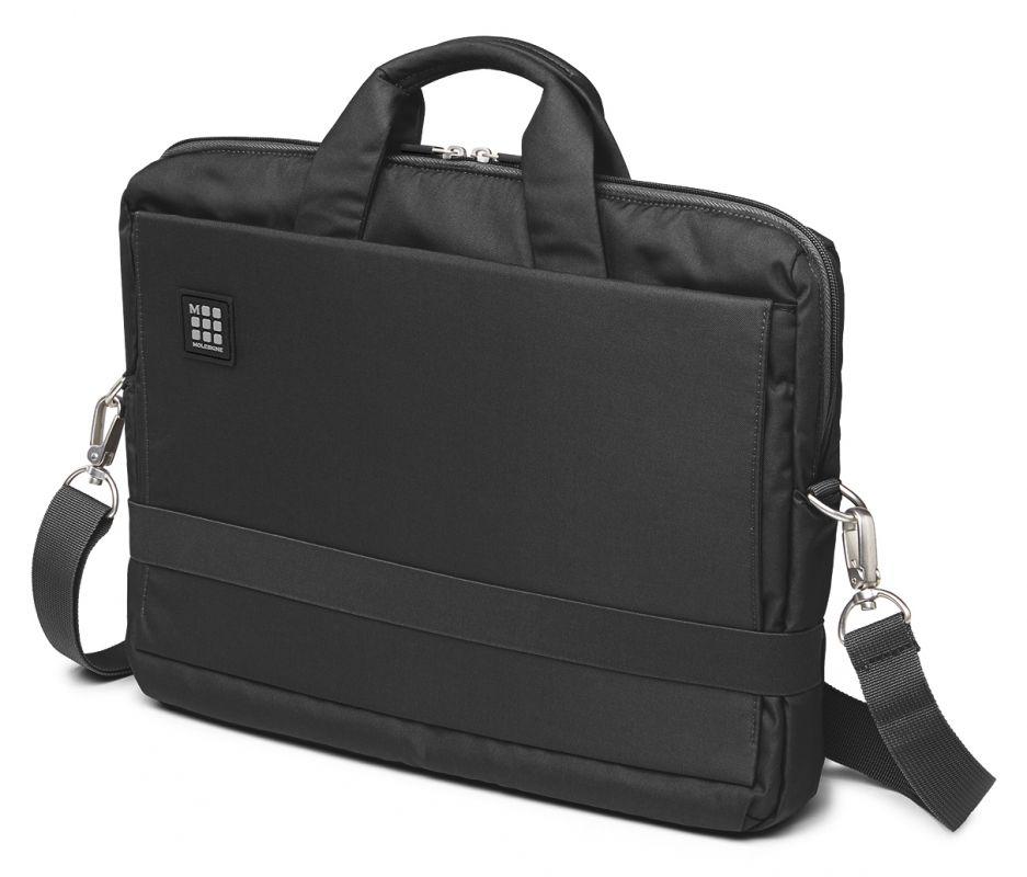 Сумка для ноутбука 15.4 Moleskine черный полиэстер (ET73DBH15BK)