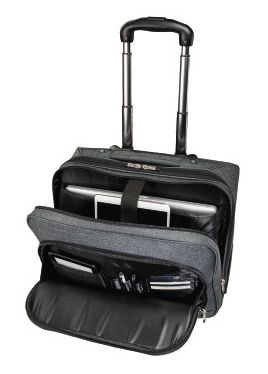 Сумка для ноутбука 15.6 Hama Business серый полиэстер (00101579)