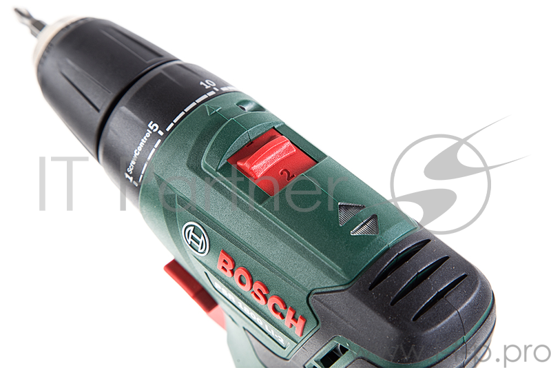 Дрель-шуруповерт Bosch PSR 1800 LI-2 аккум. патрон:быстрозажимной (кейс в комплекте)