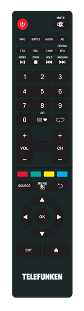 HD/50Hz/DVB-T/DVB-T2/DVB-C/DVB