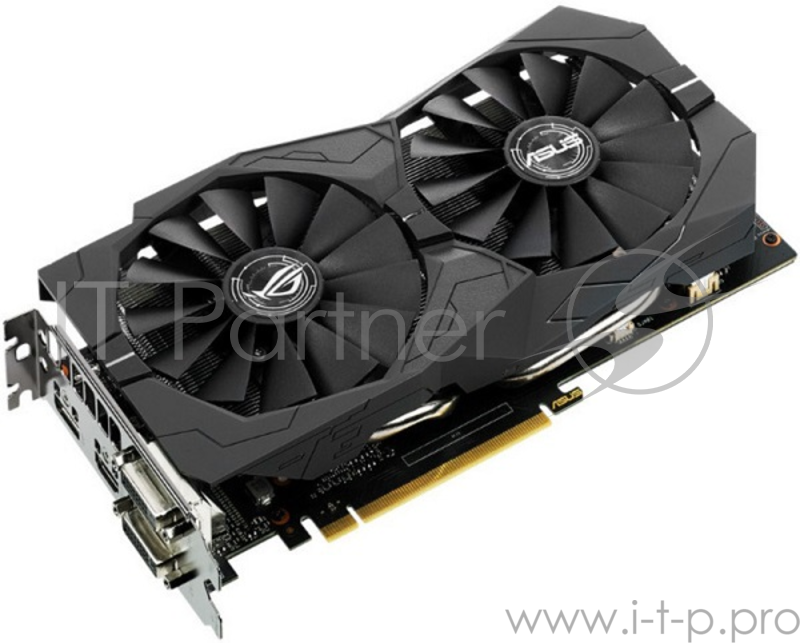 Видеокарта ASUS GeForce GTX 1050 2ГБ STRIX-GTX1050-O2G-GAMING (GeForce GTX 1050, DDR5, 2xDVI, HDMI, DP) (PCI-E)
