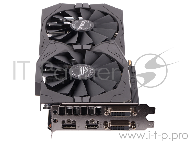 Видеокарта ASUS GeForce GTX 1050 2ГБ STRIX-GTX1050-O2G-GAMING (GeForce GTX 1050, DDR5, 2xDVI, HDMI, DP) (PCI-E)