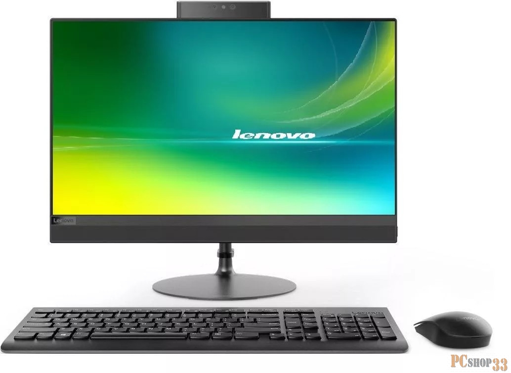 Моноблок Lenovo ideacentre 520-27ICB F0DE004XRK (Core i7 8700T-2.40ГГц, 8ГБ, 128ГБ+1ТБ, UHDG, DVDRW, LAN, WiFi, BT, WebCam, 27 2560x1440 сенсор., W10 H) + клавиатура + мышь