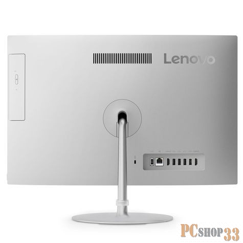 Моноблок Lenovo ideacentre 520-24IKU F0D2008NRK (Core i5 8250U-1.60ГГц, 8ГБ, 1ТБ, UHDG, DVDRW, LAN, WiFi, BT, WebCam, 23.8 1920x1080, FreeDOS) + клавиатура + мышь