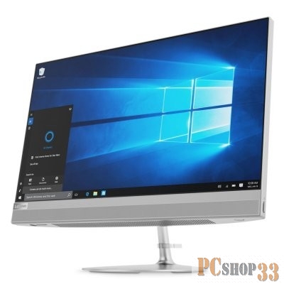 Моноблок Lenovo ideacentre 520-24ICB F0DJ005QRK (Core i5 8400T-1.70ГГц, 8ГБ, 128ГБ+1ТБ, R530, DVDRW, LAN, WiFi, BT, WebCam, 23.8 1920x1080, FreeDOS) + клавиатура + мышь