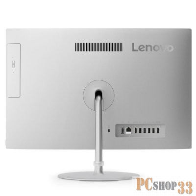Моноблок Lenovo ideacentre 520-24ICB F0DJ005QRK (Core i5 8400T-1.70ГГц, 8ГБ, 128ГБ+1ТБ, R530, DVDRW, LAN, WiFi, BT, WebCam, 23.8 1920x1080, FreeDOS) + клавиатура + мышь