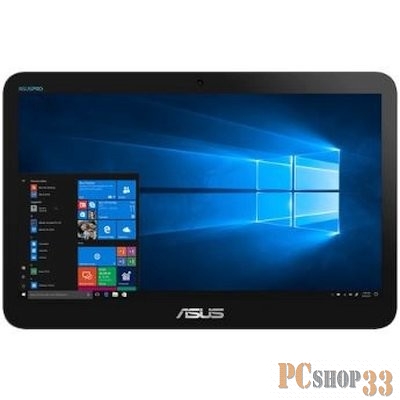 Моноблок ASUS V161GAT-BD016D (Celeron N4000-1.10ГГц, 4ГБ, 128ГБ SSD, UHDG, LAN, WiFi, BT, WebCam, 15.6 1366x768 сенсор., Linux) + клавиатура + мышь