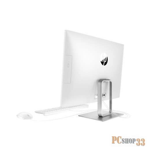 Моноблок HP Pavilion 27-r118ur 4HF62EA (Core i7 8700T-2.40ГГц, 12ГБ, 128ГБ+1ТБ, R530, LAN, WiFi, BT, WebCam, 27.0 1920x1080, W10 H) + клавиатура + мышь