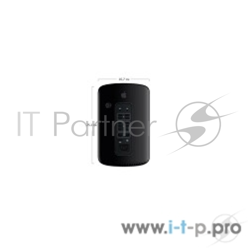 Компьютер Apple Mac Pro A1481 MD878RU/A (Xeon E5 3.50ГГц, 16ГБ, 256ГБ SSD, 2xFirePro D500, LAN, WiFi, BT, OS X)