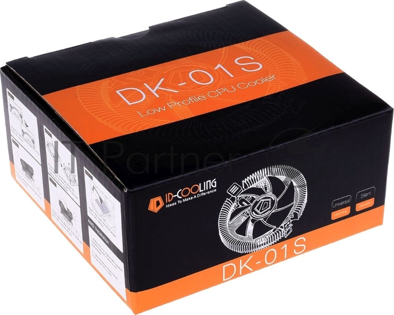 Кулер для процессора Socket775/115x/AM2/AM3/FM1/FM2 ID-Cooling DK-01S
