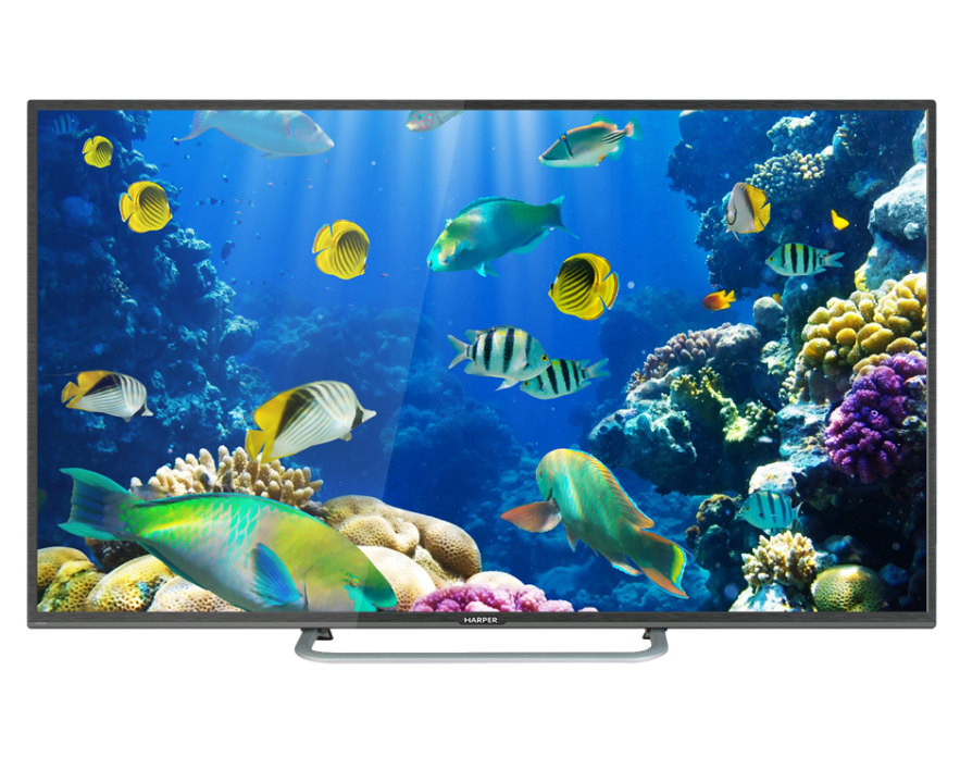 Телевизор LED 40 Harper 40F660TS черный