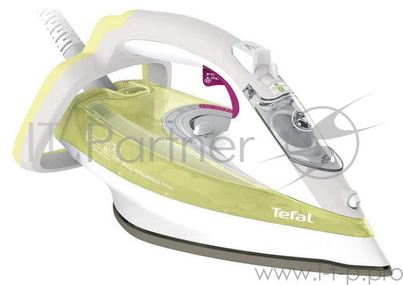 Утюг Tefal FV5510E0 2500Вт зеленый/белый