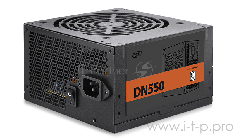 Блок питания Deepcool Nova DN550 80+ (ATX 2.31, 550W, PWM 120mm fan, 80 PLUS, Active PFC, 5*SATA) RE