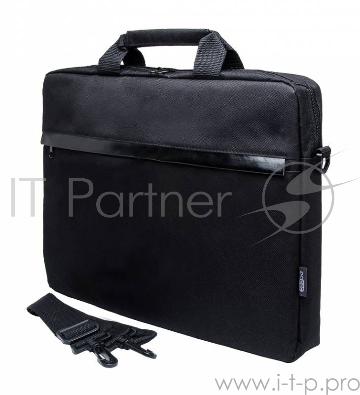 Сумка для ноутбука 15.6 PC Pet HQ Classic черный полиэстер (PCP-1002BK)