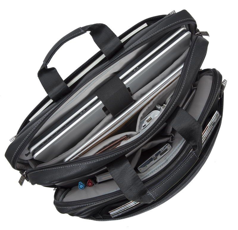 Сумка для ноутбука 15.6 Riva 8940 (PU) черный