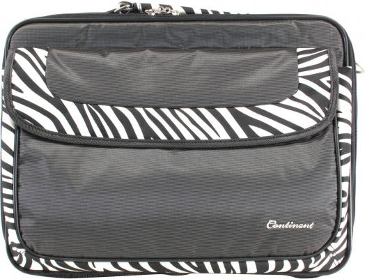 Сумка для ноутбука Continent CC-05 до 15,6 (нейлон, 41 x 31 x 9 см) (варианты цвета - коричневый, серый)