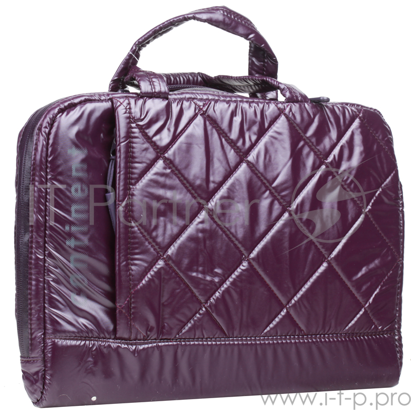Сумка для ноутбука Continent CC-071 до 12 (нейлон, Violet, 33 x 24 x 3,7 см.)