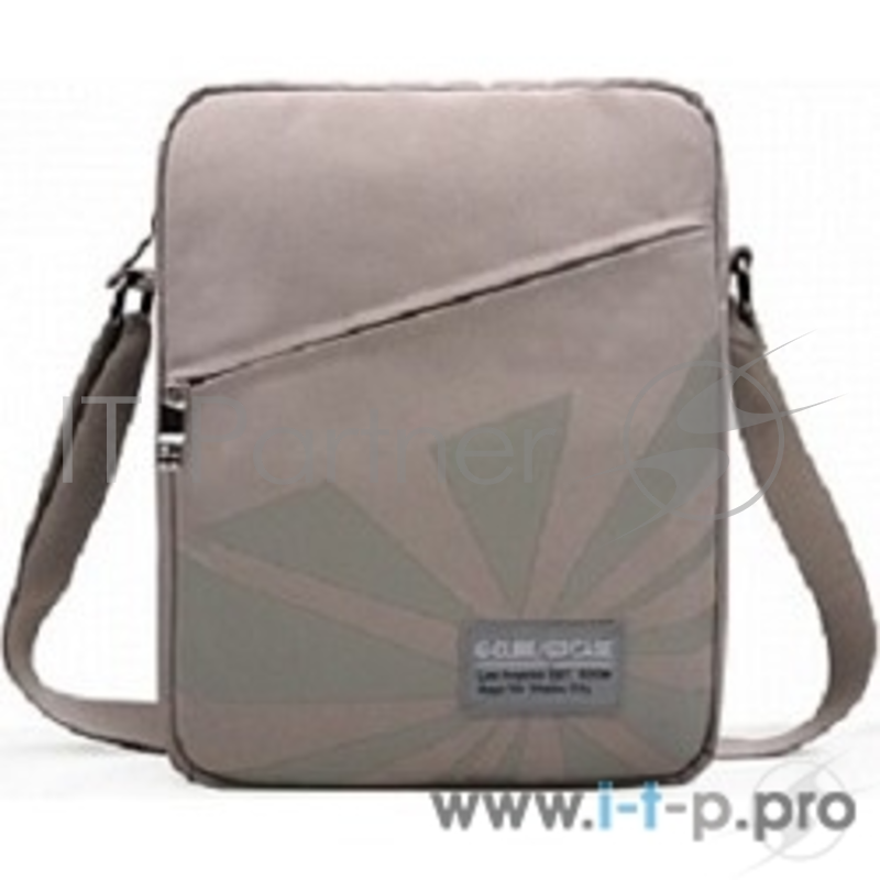 Сумка универсальная G-Cube GPR-10LB, размеры 23.8 x 27.8 x 6 см, полиэстер, бежевый, наплечный ремен