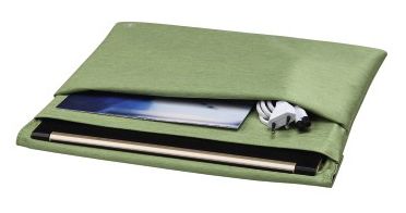 Чехол для ноутбука 13.3 Hama Slide зеленый ткань (00101732)