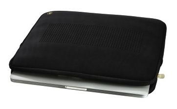 Чехол для ноутбука 13.3 Hama черный/золотистый неопрен (00101795)
