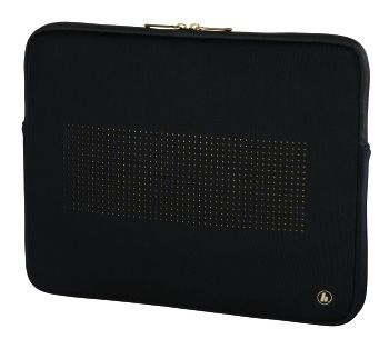 Чехол для ноутбука 15.6 Hama черный/золотистый неопрен (00101796)