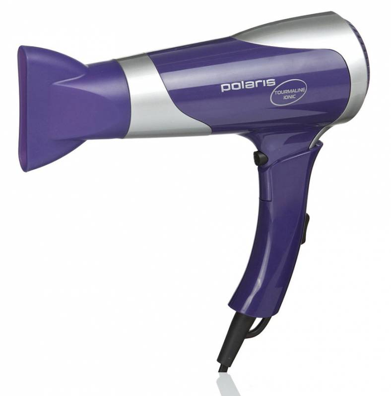Фен Polaris PHD1667TTi 1600Вт фиолетовый/серебристый