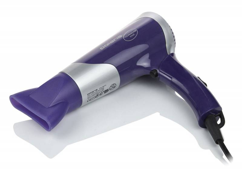 Фен Polaris PHD1667TTi 1600Вт фиолетовый/серебристый