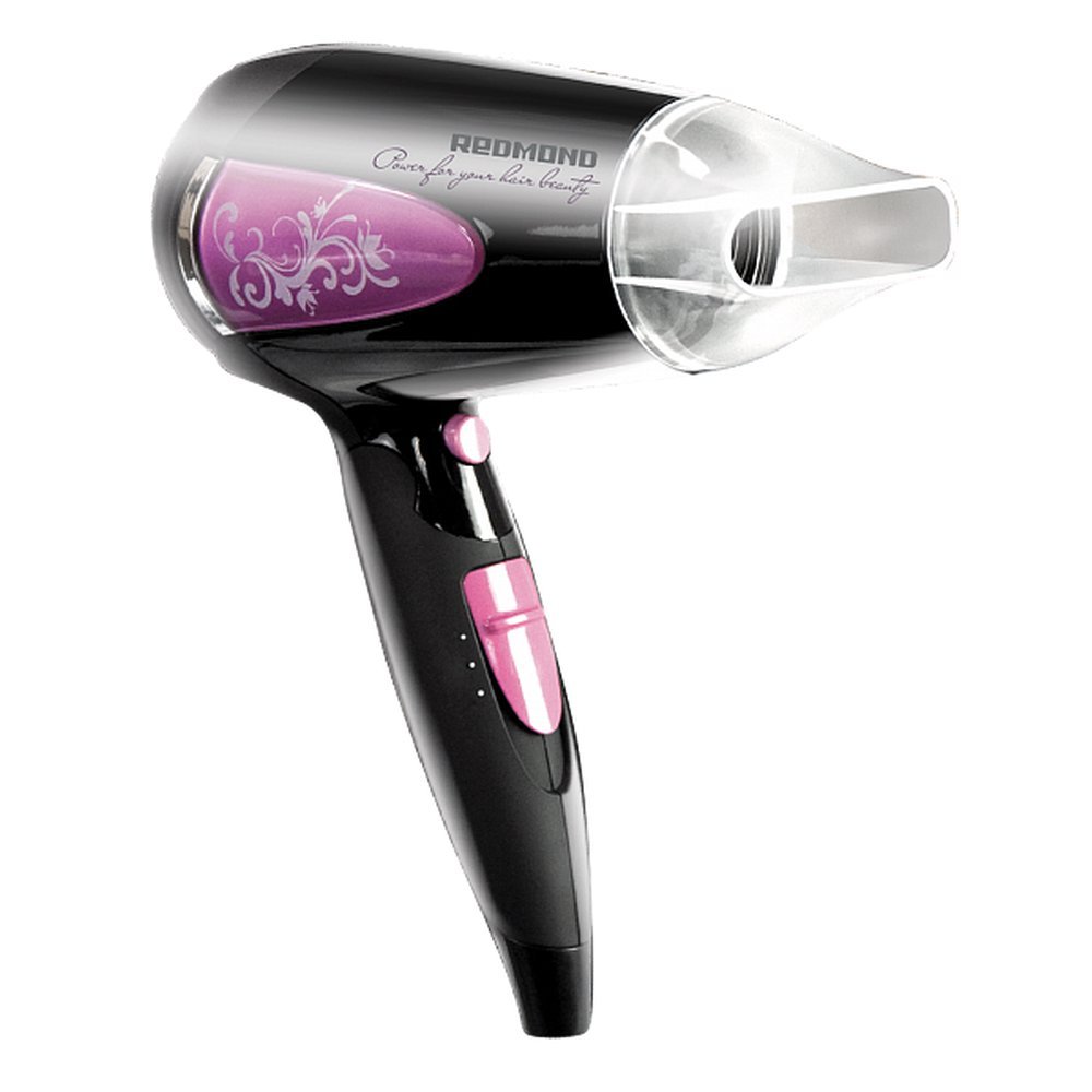 Фен Redmond RF-510 розовый/черный