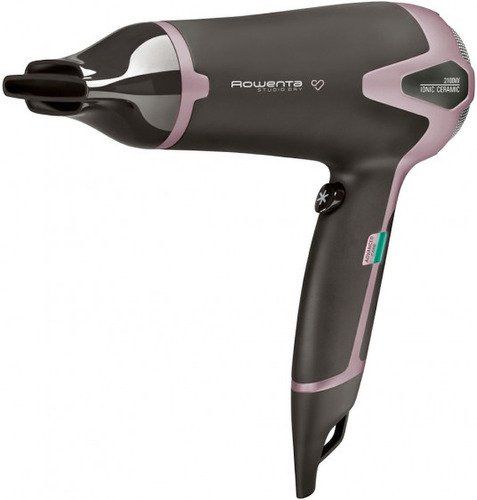 Фен Rowenta CV5361F0 черный/розовый