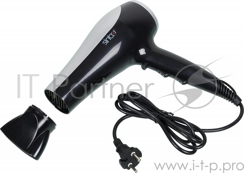 Фен Sinbo SHD 7040 2200Вт черный/белый