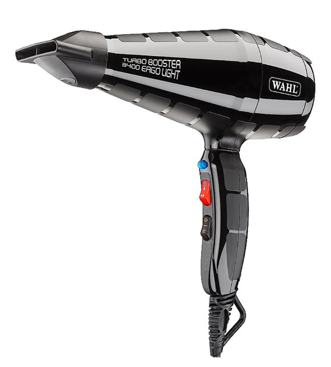 Фен Wahl TurboBooster 3400 ERGOlight черный