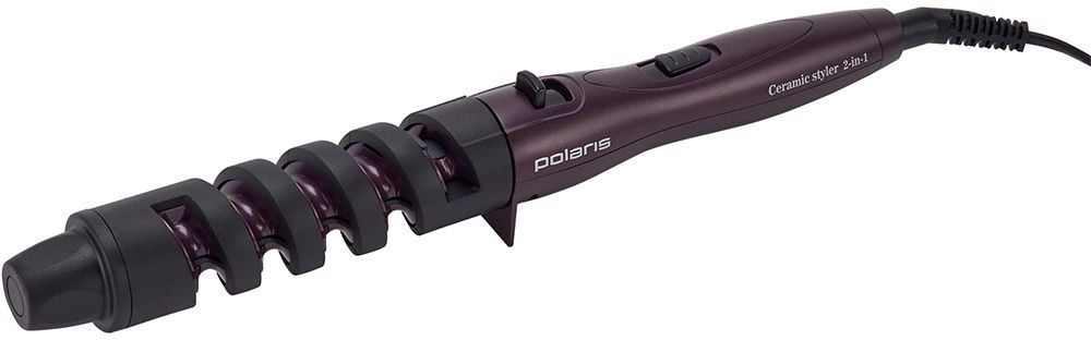 Щипцы Polaris PHS 1930K 40Вт макс.темп.:200С покрытие:керамическое черный/фиолетовый