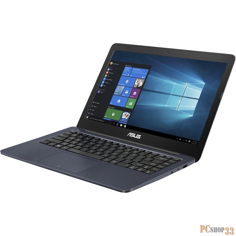 Ноутбук Asus VivoBook F402WA-GA019T E2 6110/4Gb/SSD64Gb/AMD Radeon R2/14/HD (1366x768)/Windows 10/d
