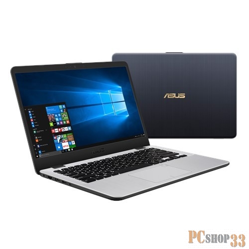 Ноутбук Asus X405UA-BV860 i3-6006U (2.0)/4G/1T/14.0 HD AG/Int:Intel HD 620/noODD/BT/ENDLESS Blue
