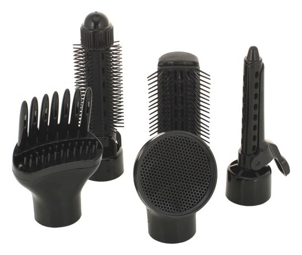 Фен-щетка Supra PHS-2050N черный 800Вт