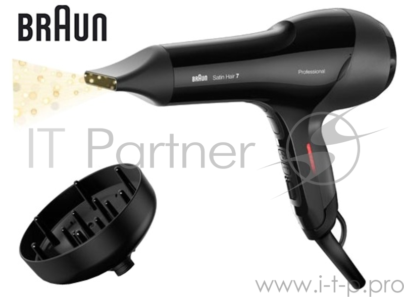 Фен Braun HD785 2000Вт черный