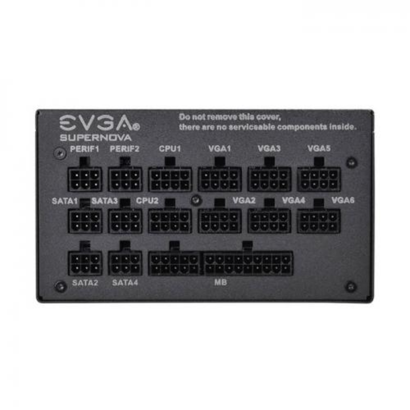 Блок Питания EVGA 120-GP-1000-X2, SuperNOVA 1000 G1+ ,80 Plus Gold 1000W