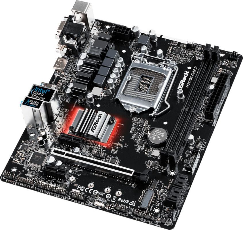 Материнская плата ASROCK H310M-G/M.2, Socket 1151v2