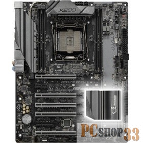 Материнская плата ASRock X299 OC Formula Socket 2066, Intel X299, 4xDDR-4, 7.1CH, 2x1000 Мбит/с, USB3.1, USB 3.1 Type-C, ATX, Retail