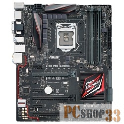 Материнская плата ASUS Z170 PRO GAMING LGA 1151, Intel Z170, 4xDDR-4, 7.1CH, 1000 Мбит/с, USB3.0, USB3.1, D-Sub, DVI, HDMI, DP, ATX RTL