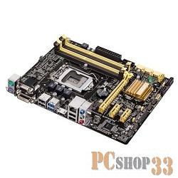 Материнская плата Asus B85M-G Soc-1150 Intel B85 4xDDR3 mATX AC`97 8ch(7.1) GbLAN+VGA+DVI+HDMI