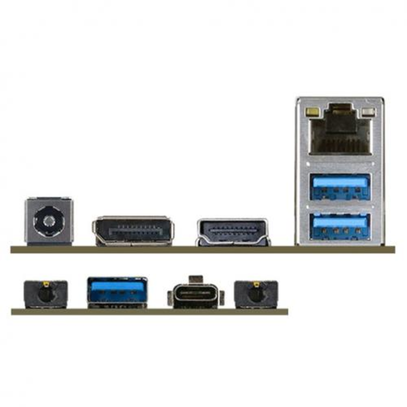 Материнская плата EliteGroup H110S-2P, Socket 1151, Intel®H110, 2xDDR4-2133 SO-DIMM, HDMI+DP, 1xSATA3, 2xM.2, 2 Ch Audio