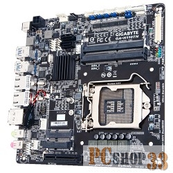 Материнская плата Gigabyte GA-H110TN LGA 1151, Intel H110, 2xDDR-4 SO-DIMM, 7.1CH, 2x1000 Мбит/с, USB3.0, HDMI, DisplayPort, Thin Mini-ITX RTL