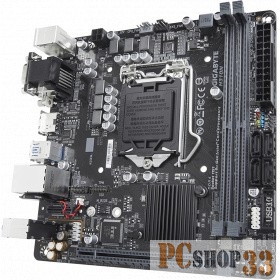 Материнская плата Gigabyte H310N Soc-1151v2 Intel H310 2xDDR4 mini-ITX AC`97 8ch(7.1) GbLAN+VGA+DVI+