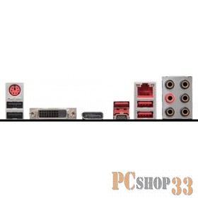 Материнская плата MSI B360 GAMING PLUS Socket 1151v2, Intel B360, 4xDDR-4, 7.1CH, 1000 Мбит/с, USB3.1, USB 3.1 Type-C, DVI, DisplayPort, ATX, Retail