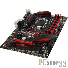 Материнская плата MSI B360 GAMING PLUS Socket 1151v2, Intel B360, 4xDDR-4, 7.1CH, 1000 Мбит/с, USB3.1, USB 3.1 Type-C, DVI, DisplayPort, ATX, Retail